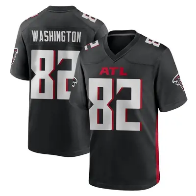 Men's Game Casey Washington Atlanta Falcons Black Alternate Jersey