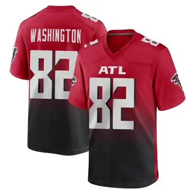 Men's Game Casey Washington Atlanta Falcons Red 2nd Alternate Jersey