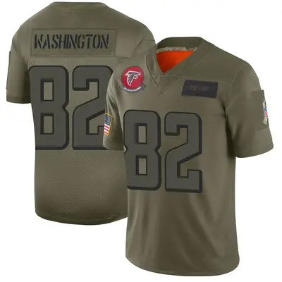 Men's Limited Casey Washington Atlanta Falcons Camo 2019 Salute to Service Jersey