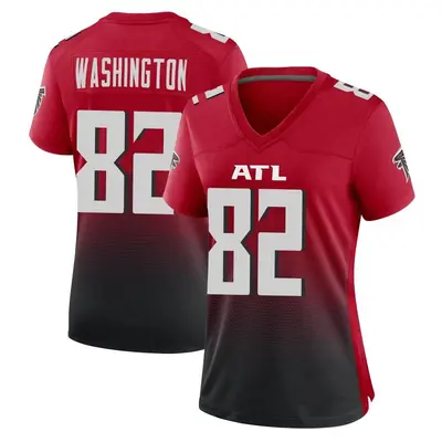 Women's Game Casey Washington Atlanta Falcons Red 2nd Alternate Jersey