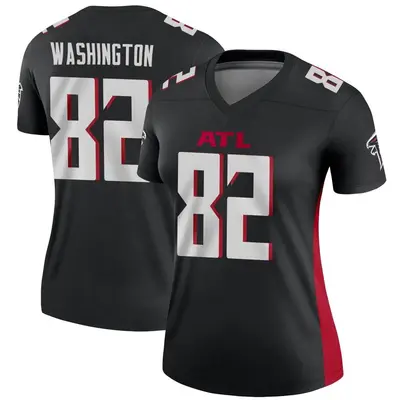 Women's Legend Casey Washington Atlanta Falcons Black Jersey