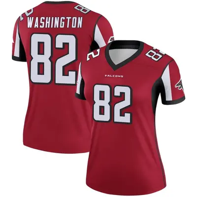 Women's Legend Casey Washington Atlanta Falcons Red Jersey