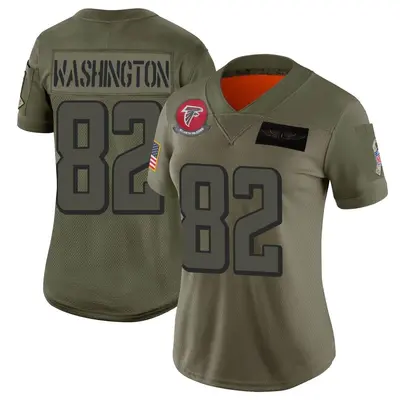 Women's Limited Casey Washington Atlanta Falcons Camo 2019 Salute to Service Jersey