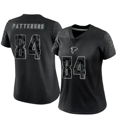 Women's Limited Cordarrelle Patterson Atlanta Falcons Black Reflective Jersey